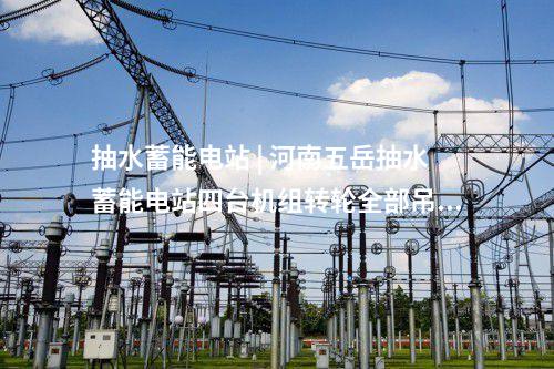 抽水蓄能電站 | 河南五岳抽水蓄能電站四臺(tái)機(jī)組轉(zhuǎn)輪全部吊裝完成